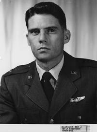 1/Lt. Roy J. Blakeley; Official USAF Photo (November 13, 1956; 27 years old)